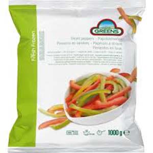 Green Sliced Mixed Peppers (1kg)